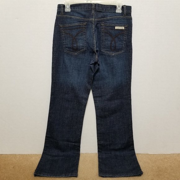 Calvin Klein jeans 6 denim boot cut stretch mid rise WP96A60 - Picture 2 of 13